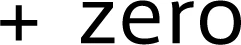 pluszeroのロゴ